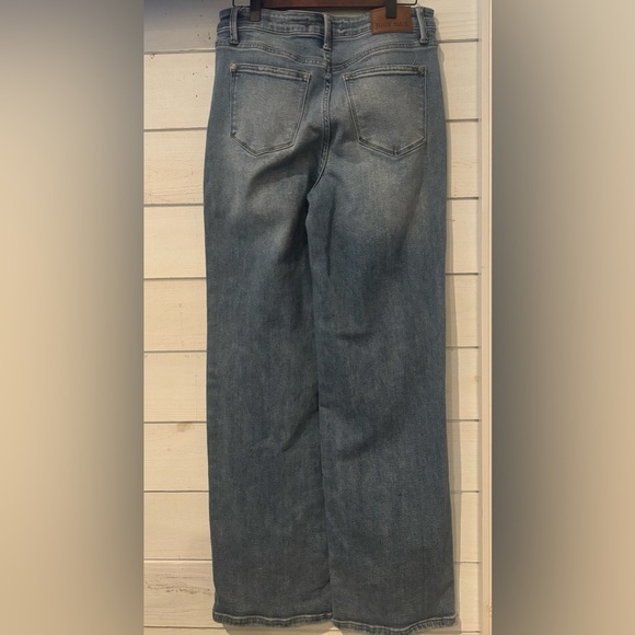 Judy Blue High Waist Vintage Wash Retro Wide - Picture 15 of 15